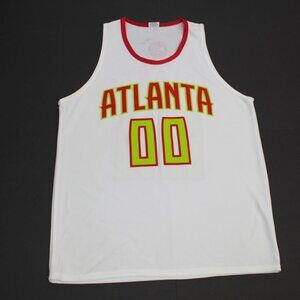 Atlanta Hawks Jersey Park Antony Pro Sport White Red Green Large NBA 00